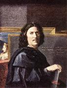 POUSSIN, Nicolas, Self-Portrait